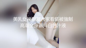 美乳女神到友人家看貓被強制高潮全身顫抖白色汁液