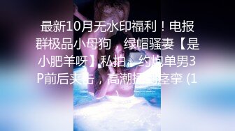 最新10月无水印福利！电报群极品小母狗，绿帽骚妻【是小肥羊呀】私拍，约炮单男3P前后夹击，高潮插到痉挛 (1)