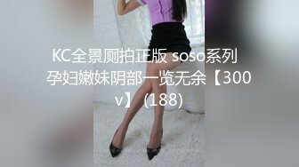 KC全景厕拍正版 soso系列  孕妇嫩妹阴部一览无余【300v】 (188)